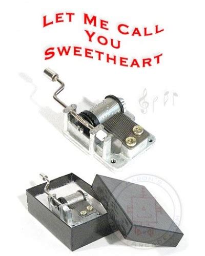 let me call you sweetheart musical box